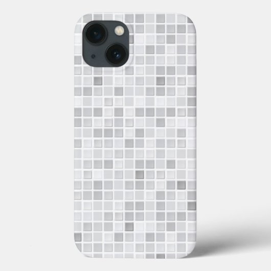 Gray Tiles Pattern Case-Mate iPhone Case (Achterkant)