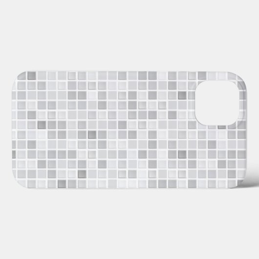 Gray Tiles Pattern Case-Mate iPhone Case (Achterkant (horizontaal))
