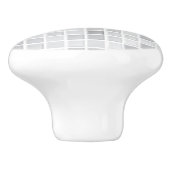 Gray Tiles Pattern Keramische Knop (Zijkant)