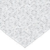 Gray Tiles Pattern Korte Tafelloper (Hoek)