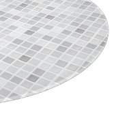 Gray Tiles Pattern Snijplank (Hoek)