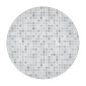 Gray Tiles Pattern Snijplank (Voorkant)