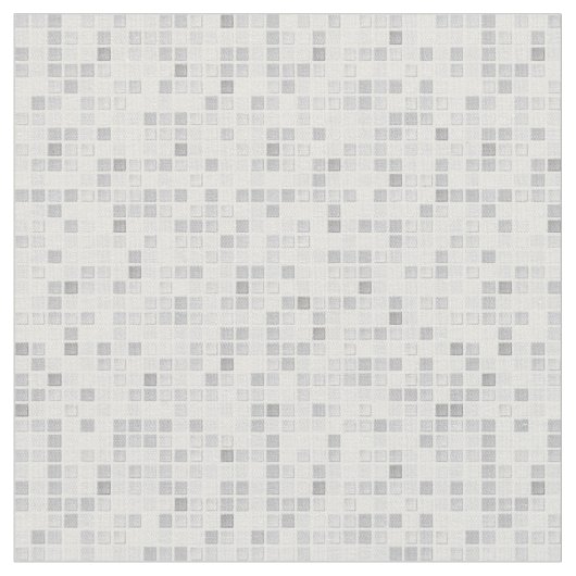 Gray Tiles Pattern Stof (Close Up)