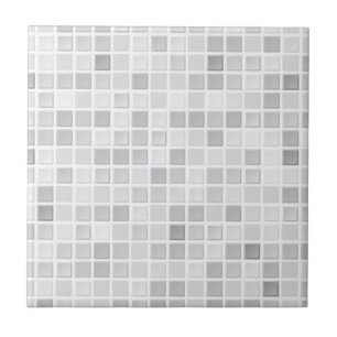 Gray Tiles Pattern Tegeltje