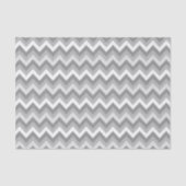 Gray Toned Chevron Background Tissuepapier (Voorkant)
