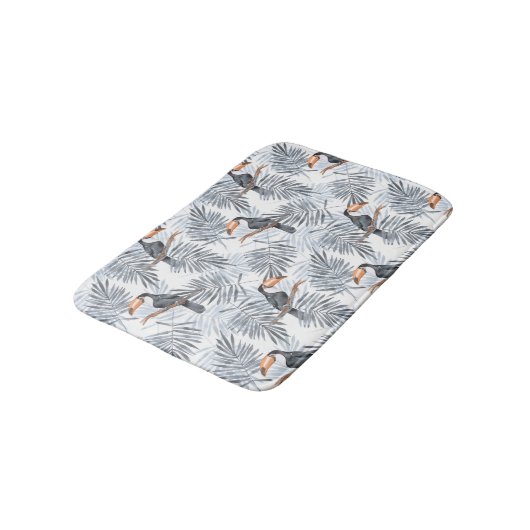 Gray Toucan Badmat (Gekanteld)