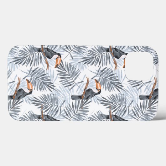 Gray Toucan Case-Mate iPhone Case (Achterkant (horizontaal))