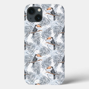 Gray Toucan iPhone 13 Hoesje