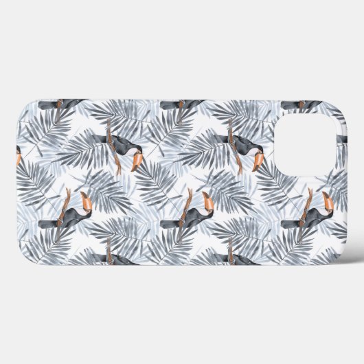 Gray Toucan Case-Mate iPhone Case (Achterkant (horizontaal))