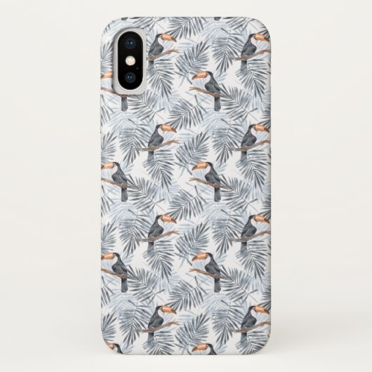 Gray Toucan Case-Mate iPhone Case (Achterkant)