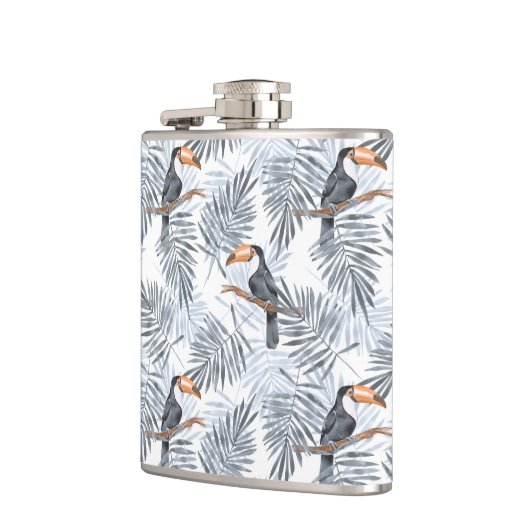 Gray Toucan Heupfles (Links)