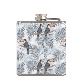 Gray Toucan Heupfles (Achterkant)