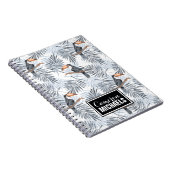 Gray Toucan | Jouw namen toevoegen Notitieboek (Rechterzijde)