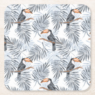 Gray Toucan Kartonnen Onderzetters