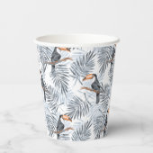 Gray Toucan Papieren Bekers (Achterkant)