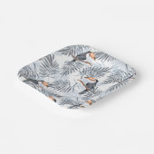 Gray Toucan Papieren Bordje (Gebogen)