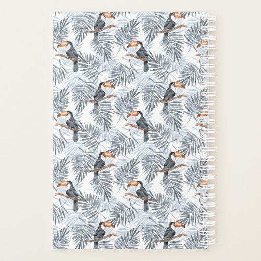 Gray Toucan Planner (Achterkant)