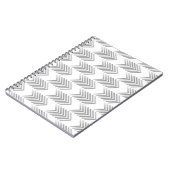 Gray Tribal Arrow Patroon Notitieboek (Linkerzijde)