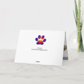 GRAY TURKISH CAT KAART (Achterkant)