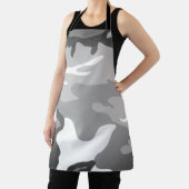 Gray Urban Military Camouflage Pattern Schort (Insitu)