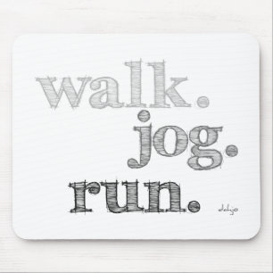 GRAY WALK JOG RUN (font SHADED) Muismat