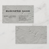 Gray Wall Trendy Stylish Consultant Visitekaartje (Voorkant / Achterkant)