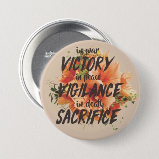 Gray Warden Motto Button (Voorkant /achterkant)