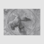 Gray Waterverf Marble Stone Gothic Tissuepapier (Voorkant)