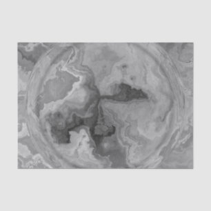 Gray Waterverf Marble Stone Gothic Tissuepapier