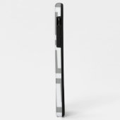 Gray White Chevron Case-Mate iPhone Case (Achterkant/links)