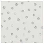 Gray White Confetti Stip Pattern Stof (Close Up)