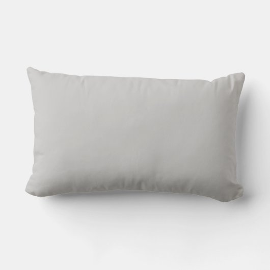 Gray White Custom Monogram Name Keepomwille Kussen (Achterkant)