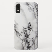 Gray White Marble Stone Case-Mate iPhone Case (Achterkant)