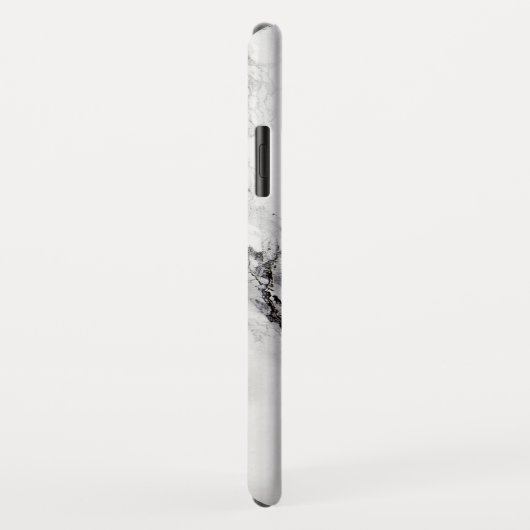 Gray White Marble Stone Case-Mate iPhone Case (Achterkant/rechts)