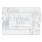 Gray Willow Branch en Dusty Blue Waterverf (Voorkant Horizontaal)