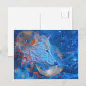 GRAY WOLF ALPHA WAVES BRIEFKAART (Voorkant / Achterkant)