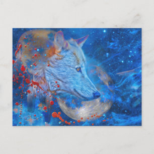 GRAY WOLF ALPHA WAVES BRIEFKAART