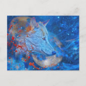 GRAY WOLF ALPHA WAVES BRIEFKAART (Voorkant)