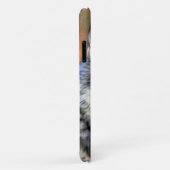 Gray Wolf Art schilderen Case-Mate iPhone Case (Achterkant/rechts)