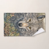 Gray Wolf Bad Handdoek (Handdoek)