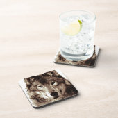 Gray Wolf Bier Onderzetter (Rechterzijde)