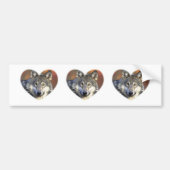 Gray Wolf Bumpersticker (Voorkant)