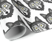 Gray Wolf Cadeaupapier (Rol Hoek)