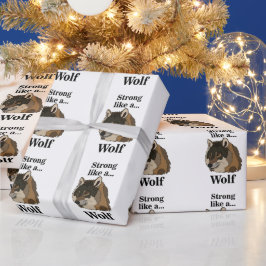 Gray Wolf Cadeaupapier