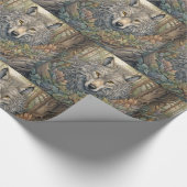 Gray Wolf Cadeaupapier (Hoek)