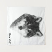 Gray Wolf charming Wandkleed (Voorkant (horizontaal))