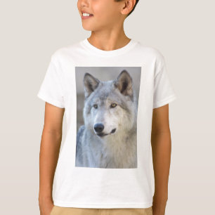 Gray Wolf Closeup T-shirt
