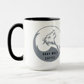 Gray Wolf Coffee 15oz Mok (Links)