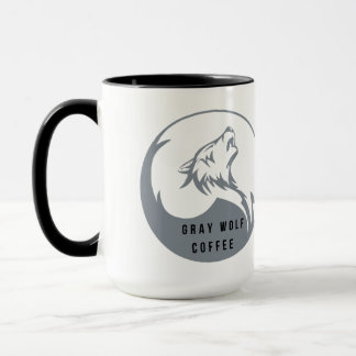 Gray Wolf Coffee 15oz Mok