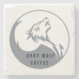 Gray Wolf Coffee Stone Onderzetter